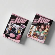3张K-Pop BP小卡，95张韩国女团JUMP专辑卡片，JISOO、ROSE、LISA、JENNIE贴纸 - 單件 - 查看 4