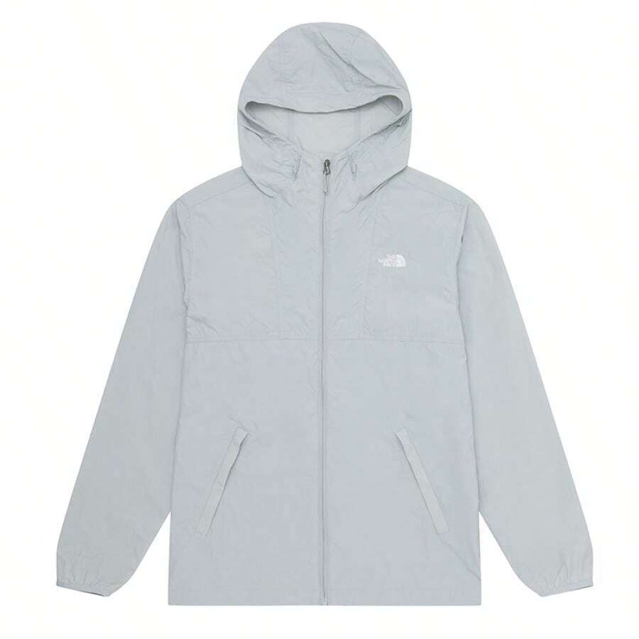 The North Face 男士夹克/外套 M CYC 连帽衫 - AP，舒适简约休闲运动夹克 8EZYA0M - 灰色 - 查看 1