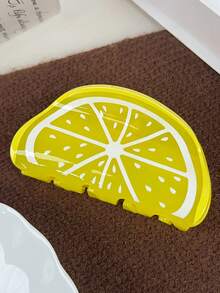 1pc Women's Elegant Sweet Versatile Fresh Fruit Shaped Semi-Circle Non-Slip Durable Fashion Large Hair Clip/Barrette, Bun Shaper, Suitable For Daily Use And Gifts, Hair Clip, Hair Clip, Hair Clip, Hair Clip, Hair Clip, Hair Clip, Women's Holiday Outfit Accessories - Multicolor - View 11