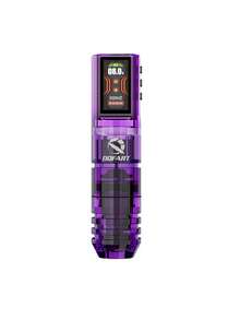 DQFART Kit de pistola de tatuaje inalámbrica con fuente de alimentación de 1600mAh, pantalla digital, incluye aguja de tatuaje, tinta de tatuaje y kit completo de bolígrafo de tatuaje. Ideal para principiantes, es un excelente regalo festivo para familiares, amigos y seres queridos. - Multicolor - Ver 12
