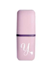 Hộp đựng bàn chải đánh răng màu hồng nhạt hình trái tim chữ cái A-Z, giúp giữ bàn chải đánh răng sạch sẽ và tiện mang theo mọi lúc mọi nơi! Hộp đựng bàn chải đánh răng du lịch, cốc đựng bàn chải đánh răng di động, thích hợp cho du lịch, cắm trại, công tác và đi học. Cốc đựng bàn chải đánh răng đa năng, cốc rửa tay du lịch, bộ đựng bàn chải đánh răng và đồ dùng vệ sinh cá nhân. - Nhiều màu - Xem 34