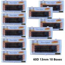 10 Boxes 10D-50D 600pcs Individual Lash Clusters 9-14mm Soft Lightweight Reusable False Eyelashes Makeup Natural,Fluffy,Wispy,Soft,Reusable - View 37