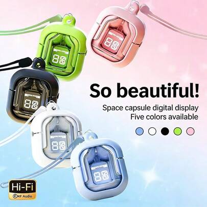 AIR31-（购买耳机赠送保护套+挂绳）游戏耳机 蓝牙5.3 降噪 高清HiFi立体声 无线耳机