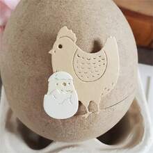 Easters Rooster Die Cuts Embossing Stencils Carbon Steel Cutting Dies For Card - C04 - View 6
