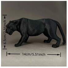 Tượng trang trí hình người sói in 3D, tác phẩm điêu khắc đen sáng tạo, hình dơi, sư tử, đại bàng, mèo. - Nhiều màu - Xem 5