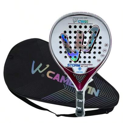 Carbon Fiber & Soft EVA Racket, With Racket Bag