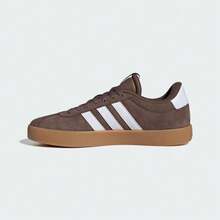 Adidas VL COURT 3.0 Comfortable, Versatile, Simple, Casual Low-Top Sneakers, Unisex, Brown And White - Brown and White - View 6
