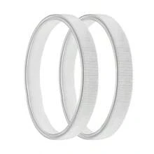 2/6件装衬衫袖套，弹性金属臂带，防止袖子滑落，男女通用 - 彩色 - 查看 12