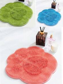 1 tấm thảm chống trượt cho phòng tắm, dùng để rửa chân, massage chân trong phòng tắm, tấm massage lớn có giác hút tiện dụng. - A - Xem 3