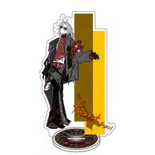 Game The Freak 马戏团小丑皮埃罗亚克力立牌 15cm Cosplay 帅气小丑桌面摆件 动漫迷收藏礼物 - 彩色 - 查看 3