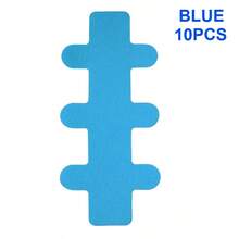 10PCS Pre-Cut Kinesiology Tape For Achilles Tendon - Waterproof, Elastic & Breathable Latex-Free Athletic Tape For Ankle Support - Multicolor - View 15