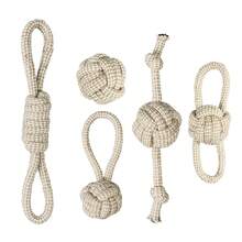 1 Set Dog Toys, Ball & Wooden Self-Entertaining Stress Relief Toy Set - Multicolor - View 3