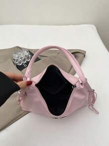 Korean Fashion Chain Strap Backpack Women New Casual Large Capacity Multifunctional Shoulder Bag - Pink - View 4