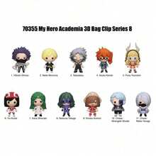 1 hộp quà bí ẩn chính hãng Crunchyroll, chứa ngẫu nhiên Izuku Midoriya,  hoặc các nhân vật khác, móc khóa hộp bí ẩn, phụ kiện trang trí túi hình nhân vật hoạt hình dễ thương, quà tặng sinh nhật bất ngờ dành cho người sưu tầm. - Nhiều màu 4 - Xem 7