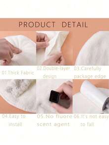 Reusable Facial Steaming Towel, Suitable For Hot/Cold Compress Skincare, Moisturizing Facial Steaming, Home And Salon Use - Multicolor - View 2