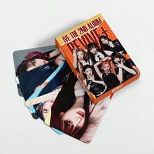 30张双面3英寸小卡套装，为新专辑《REVIVE+》而设，包含Anyu-Jeong、LIZ等成员，收藏版Lomo卡，双面Lomo卡，激光卡，贺卡，照片卡，主题照片卡套装 - 彩色 - 查看 8