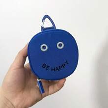 BEHappy Smiling Face Pouch, Waterproof Cosmetic Bag, Coin Purse, Accessory Pouch - Multicolor - View 8