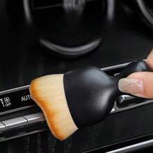 Car Interior Dusting Soft Bristle Brush, Air Conditioner Vent Dust Cleaning Tool, Car Duster Brush, Car Cleaning Soft Bristle Brush - A - View 3