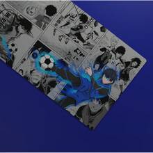 KenoKeys Blue Lock Yoichi Isagi Anime Keycap Set & Deskmat Mousepad Combo - Đen - Xem 7