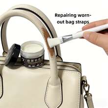 皮革颜色修复套装：轻松翻新和重新着色皮革，适用于皮包、皮带、皮沙发等，鞋架，收纳神器，户外，花园，旅行必备，便携式，沙滩必备，毕业季，毕业典礼，毕业礼物，毕业赠礼，祝贺毕业，毕业典礼，优秀毕业生，毕业派对 - 彩色 - 查看 8