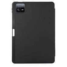 Tri-Fold Tablet Case With Pen Slot Compatible With Pad 2 2025/Mipad 8 Pro (11.2-Inch) Smart Protective Cover PU Material Auto Sleep/Wake Function - Black - View 4