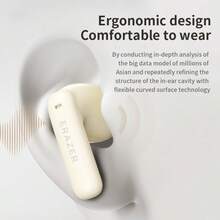 Lenovo 联想 ERAZER EK159 真无线蓝牙耳机，高清立体声，高保真音质，低延迟，带麦克风，蓝牙 5.4 - 查看 5