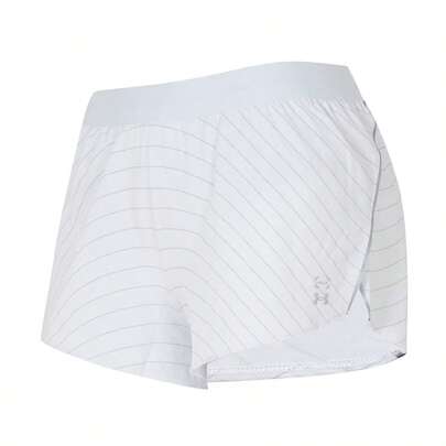 Under Armour 女士短褲2026新款 UA Halo Run Reflective Short簡約舒適日常戶外休閒短褲6012325-023