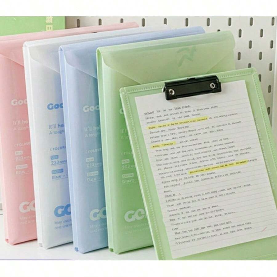 New A4 Foldable Stand Writing Pad, Exam Clipboard, Student Exam Board, Office Meeting File Folder, School & Study Supplies