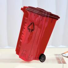 1pc New Funny Trash Can Shaped Hair Claw Clip, Creative Design Hair Claw Hair Accessory Summer Beach Hair Clips - Multicolor - View 9