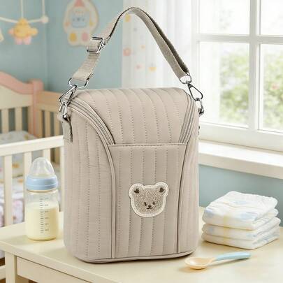 绗缝奶瓶袋，尿布保温袋（爸爸妈妈通用），保暖保温袋（男孩女孩通用）
