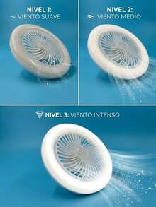 DOSYU Ceiling Fans - White - View 7