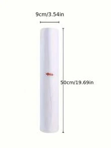 1卷50片装一次性床单，SPA床罩，按摩床纸卷，适用于按摩床、SPA床、纹身床和检查床 - 彩色 - 查看 7