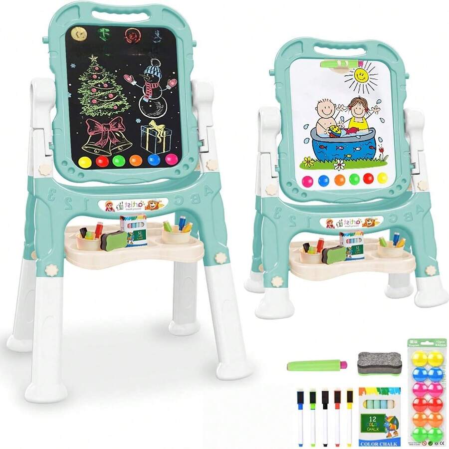 Kids Magnetic & Mechanical Drawing Boards - Baby Blue - View 1