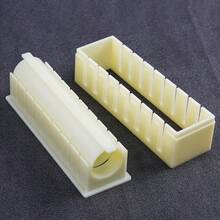 3件套DIY寿司模具 | 高品质便当配件 | 简易海苔饭团模具 | 家用厨房工具 | 寿司卷模具 | 可重复使用，适合备餐爱好者和家庭厨师 - 查看 11