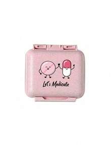 Hộp đựng thuốc mini 6 ngăn di động, hộp đựng thuốc du lịch in hình "My Pill Bag" và họa tiết viên thuốc, hộp đựng thuốc hàng tuần 6 ngăn, hộp đựng thuốc cho chuyến đi đầu tiên, hộp đựng vitamin hàng ngày, hộp đựng thuốc bỏ túi, hộp đựng đồ xinh xắn, vật dụng cần thiết cho gia đình và du lịch. - Nhiều màu - Xem 17