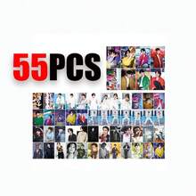 55张收藏版照片卡片套装，以韩国流行男团BT为主题，设计灵感源自歌曲《Permission To Dance》，适合情人节、婚礼和粉丝聚会等场合。 - 彩色 - 查看 2