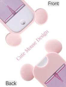 1个花朵钥匙扣免洗洗手液喷雾瓶套，1盎司（30毫升）2026字母花朵珍珠包包挂饰喷雾瓶吊坠，以及硅胶米老鼠耳朵造型喷雾瓶防摔防撞保护套，珍珠手链设计，方便旅行携带，可挂在包包、钥匙或儿童背包上，耐磨、防水、可水洗、可重复使用。 - 彩色 - 查看 4