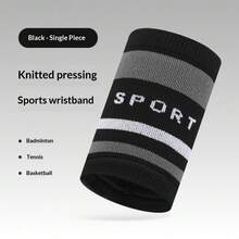 1 Stück Handgelenkstütze für Sport, Schutz vor Verstauchungen, schweißabsorbierend & leicht, geeignet für Badminton, Tennis, Fitness, Basketball und Volleyball - Mehrfarbig - Übersicht 5