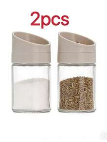 6/4/2pcs Multi-Function Seasoning Jars, Kitchen Spice Containers - Multicolor - View 13