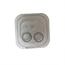Miếng dán bảo vệ ống kính camera sáng bóng tương thích với iPhone 17 Pro Max, kính bảo vệ ống kính trong suốt, nắp đậy ống kính phía sau tương thích với iPhone 17, 17 Air và 17 Pro. Thích hợp sử dụng hàng ngày, văn phòng, nhà. Ốp bảo vệ camera điện thoại chống nước, chống sốc, chống rơi, chống trầy xước, chống va đập, chống vỡ như pha lê lấp lánh. - Bạc - Xem 28