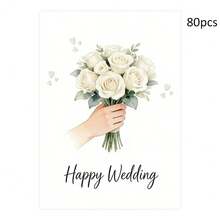 Customized Couple's Greeting Card, Customized Love Letter Card, Customized Gift Message Card, Customized Message Card, Customized Gift Greeting Card, Customized Postcard, Customized Message Card, Suitable For Gatherings, Parties, Restaurants, Holidays - Wedding Greeting Card 10x14cm - View 23