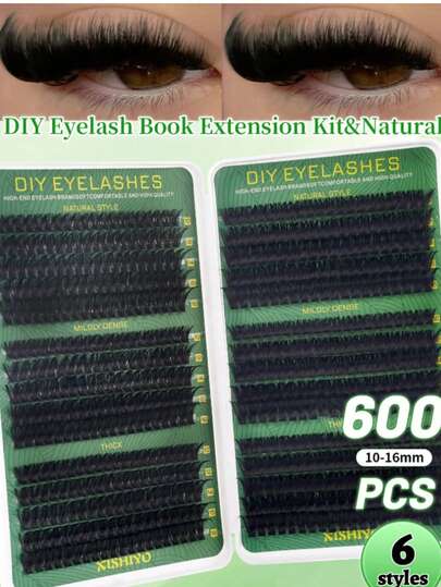 Fluffy Lash Clusters 60D+80D+100D/60D+80D+100D+120D/40D+60D+80D/80D/200D Individual Eyelash Thick Cluster Eyelash Extensions D Curl Lashes Clusters 508Pcs/256Pcs/295Pcs/300Pcs/320Pcs/280Pcs/168Pcs/60Pcs Individual Lashes 9-18MM Wispy Cluster Lashes Random Delivery