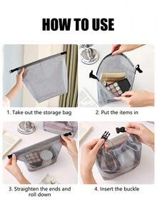 1 túi đựng đồ bơi chống thấm nước bằng chất liệu EVA, thiết kế tách biệt đồ ướt và khô, túi thể thao xách tay có tay cầm và khóa kéo, túi đựng đồ dùng vệ sinh cá nhân dung tích lớn, thích hợp cho đồ bơi, đồ thể thao, du lịch ngoài trời, kỳ nghỉ biển. - Nhiều màu - Xem 7