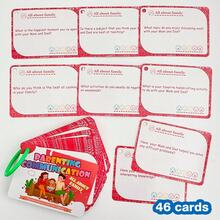 Lachilly Parenting Communication Family Conversation Cards, Parent-Child Communication Game About Home, Feelings & Emotions, Educational Tool For Emotional Learning & Understanding, Home School Classroom Resources Educational Toys - Multicolor - View 11