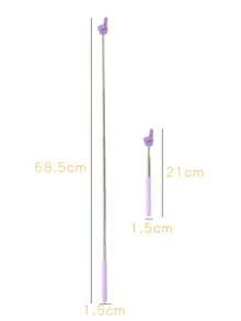 5支装教室用可伸缩指示棒，可伸缩指示棒，适合教师使用，可伸缩手指指示棒，可伸缩阅读用品，生日礼物 - 查看 5