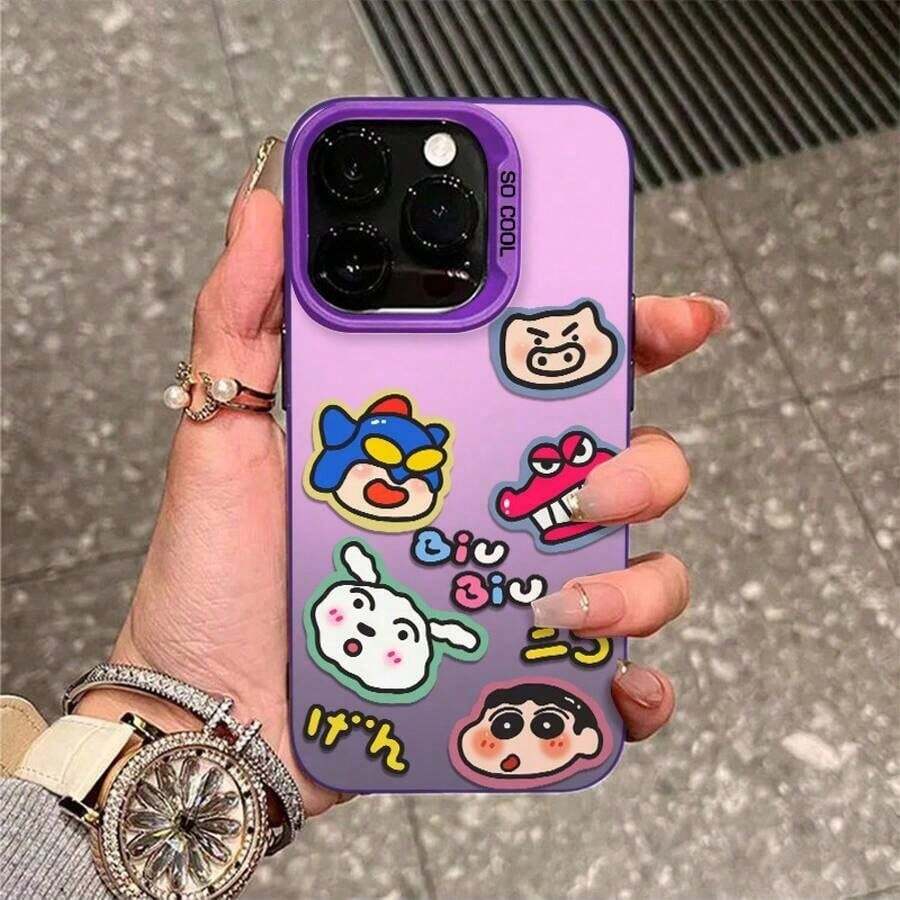 Fundas básicas para teléfonos - Morado transparente - Ver 1
