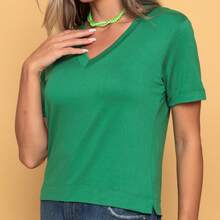 Women T-Shirts - 綠色 - 查看 7