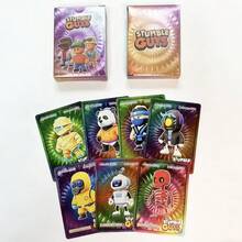 Panini 《跌宕起伏》主题金色收藏卡，趣味冒险交换卡，可用于收藏、派对装饰和礼品赠送 - 隨機款式 - 查看 3