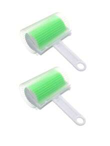 1/2pcs Reusable Lint Roller, Washable Clothes Dust Remover, Suitable For Furniture, Clothing, Home Cleaning, Pet Grooming - With Lid - View 16