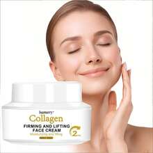 Isamurry 50克/1.76盎司胶原蛋白增效霜 - 富含透明质酸，紧致提拉，深层滋养保湿，适合所有肤质 - 酒紅色 - 查看 6